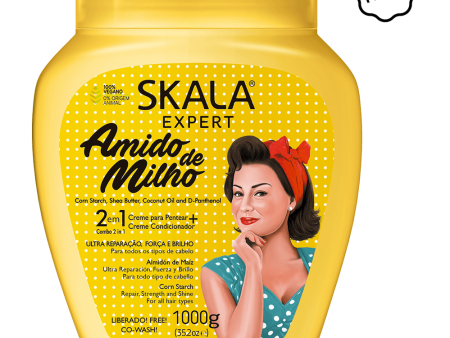  Skala Amido De Milho Creme 1000g 2 in 1 For Cheap