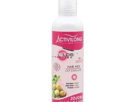 Activilong Actigloss Hair Milk Jojoba Macadamia Oil 240ml on Sale