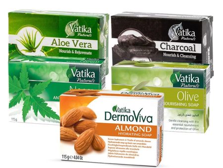 Vatika Naturals Bar Soap 115g Online Sale