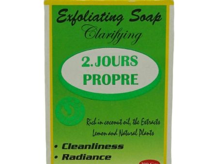 2 Jours Propre Exfoliating Clarifying Soap 200gr Supply