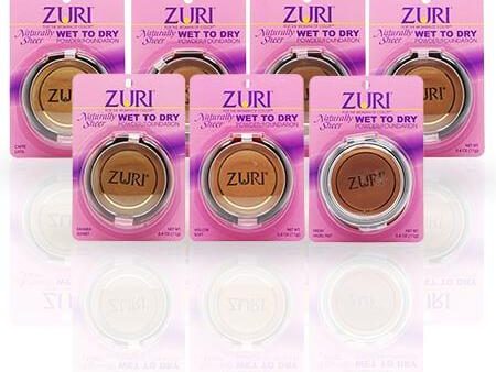 Zuri Naturally Sheer Wet to Dry Powder Foundation 11g For Sale