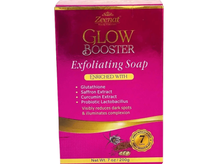 Zeenat Glow Booster Exfoliating Soap 7 Oz   200g For Sale