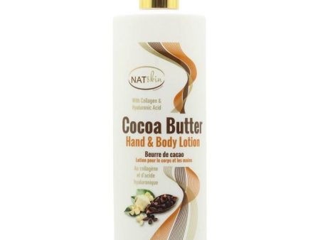 HAZ NATskin Cocoa Butter Hand & Body Lotion 500ml Hot on Sale