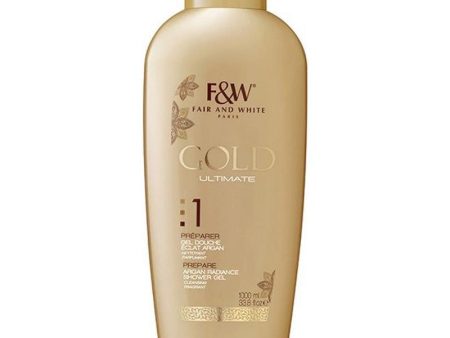 Fair & White  Gold Ultimate Argan Radiance Shower Gel 1000ml Online